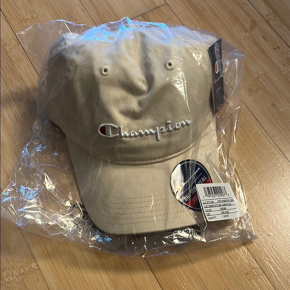 Champion Beige Baseball Cap